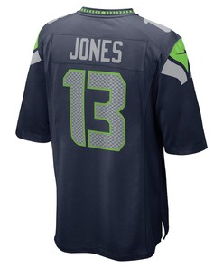 Josh Jones 13 Seattle Seahawks Home Game Player Jersey - College Navy