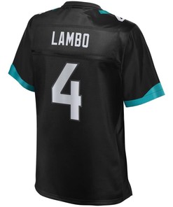 Josh Lambo Jacksonville Jaguars Nfl Pro Line Womens Team Player Jersey - Black