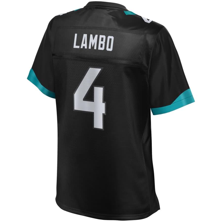 Josh Lambo Jacksonville Jaguars Nfl Pro Line Womens Team Player Jersey - Black