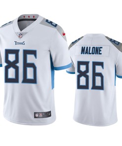 Josh Malone 86 Tennessee Titans White Vapor Limited Jersey