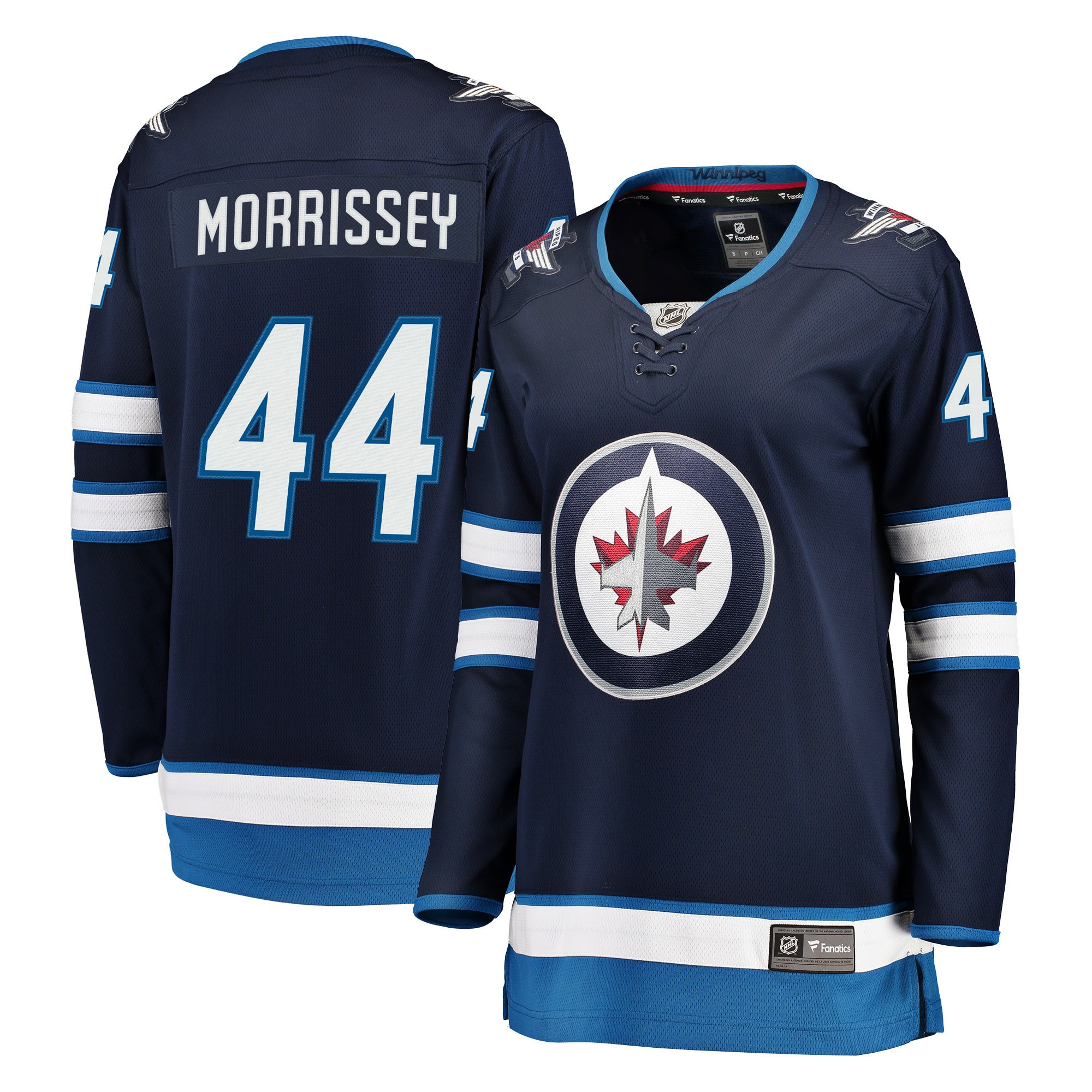Josh Morrissey Winnipeg Jets Fanatics Branded Womens Breakaway Player Jersey - Navy Nhl