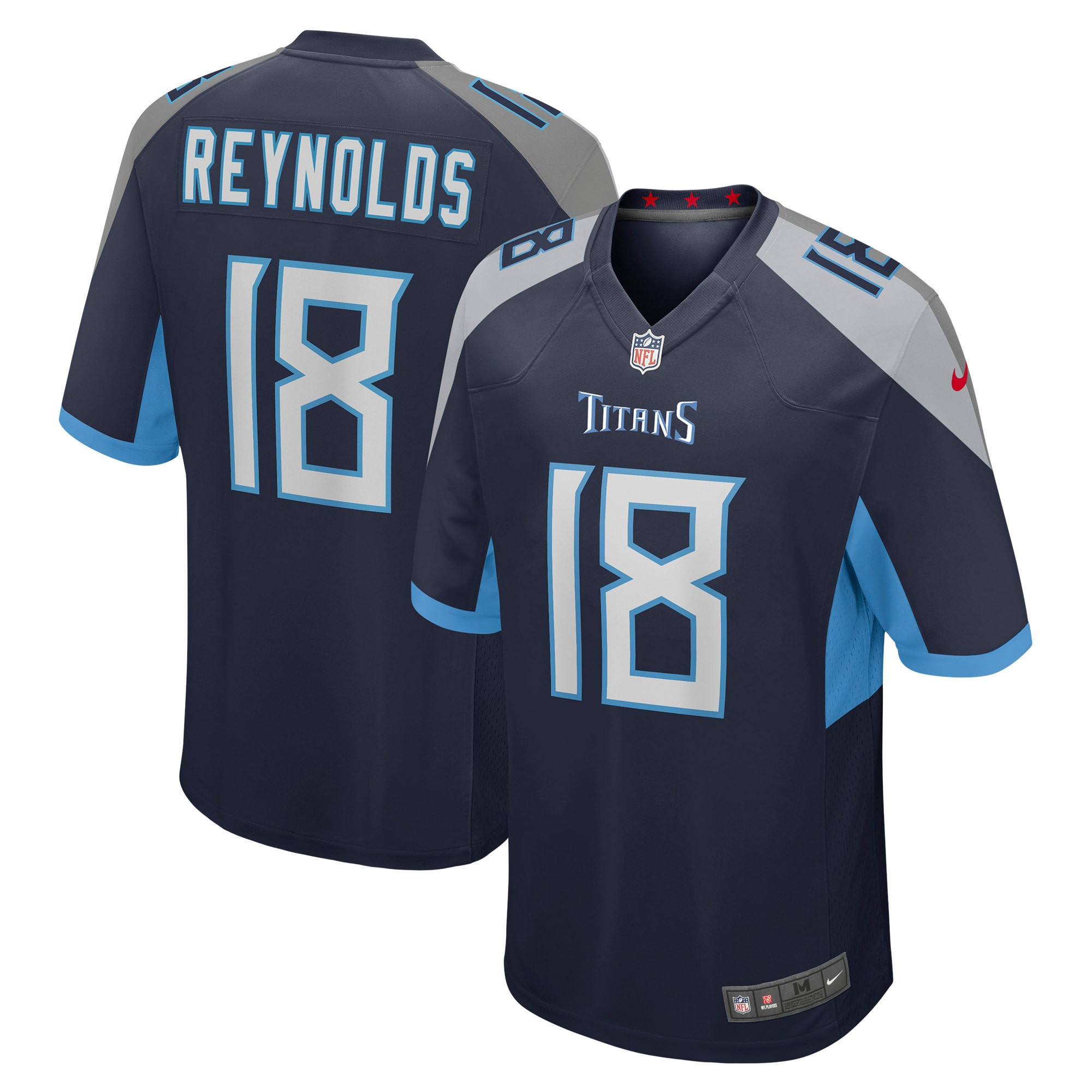 Josh Reynolds Tennessee Titans Game Jersey - Navy Nfl