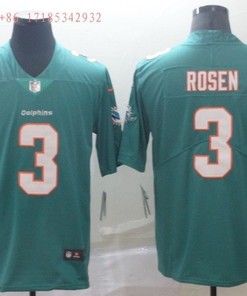 Josh Rosen #3 2020 Nfl Green Jersey Jersey