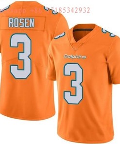 Josh Rosen #3 2020 Nfl Orange Jersey Jersey