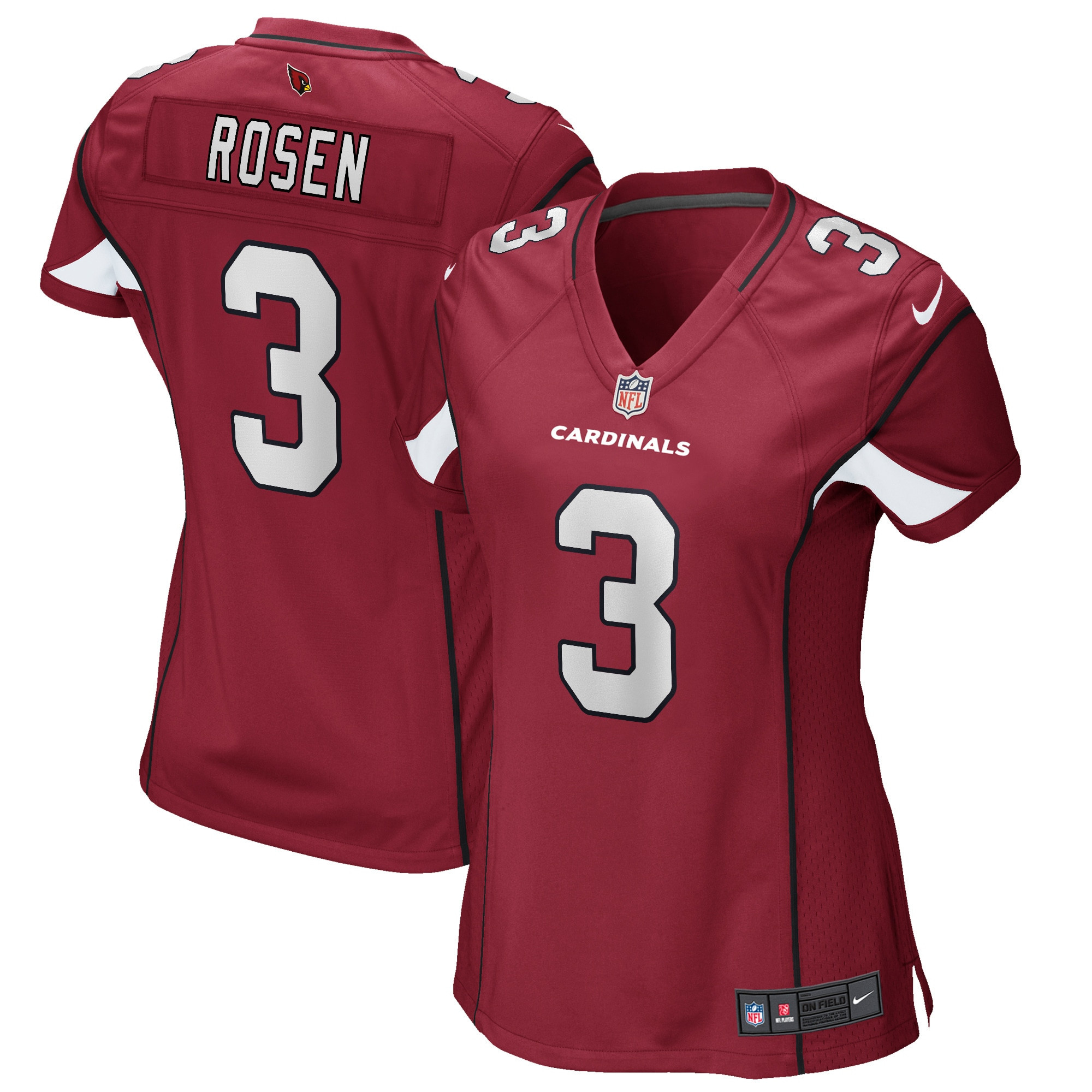 Josh Rosen Arizona Cardinals Womens Game Jersey - Cardinal Nfl