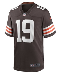 Josh Rosen Cleveland Browns Game Player Jersey - Brown