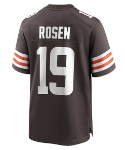 Josh Rosen Cleveland Browns Game Player Jersey - Brown