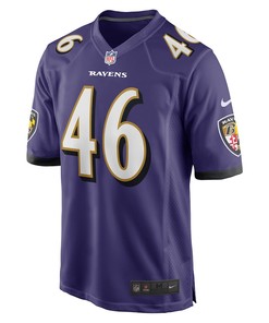Josh Ross Baltimore Ravens Player Game Jersey - Purple