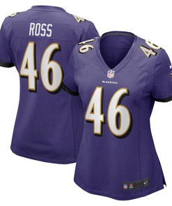 Josh Ross Baltimore Ravens Womens Player Game Jersey - Purple Nfl
