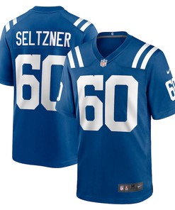 Josh Seltzner Indianapolis Colts Game Player Jersey - Royal