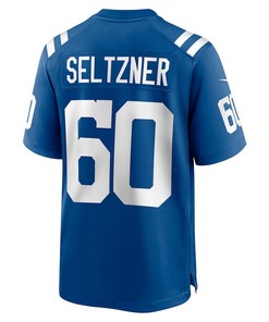 Josh Seltzner Indianapolis Colts Game Player Jersey - Royal