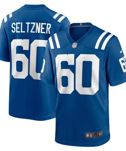 Josh Seltzner Indianapolis Colts Game Player Jersey - Royal Nfl