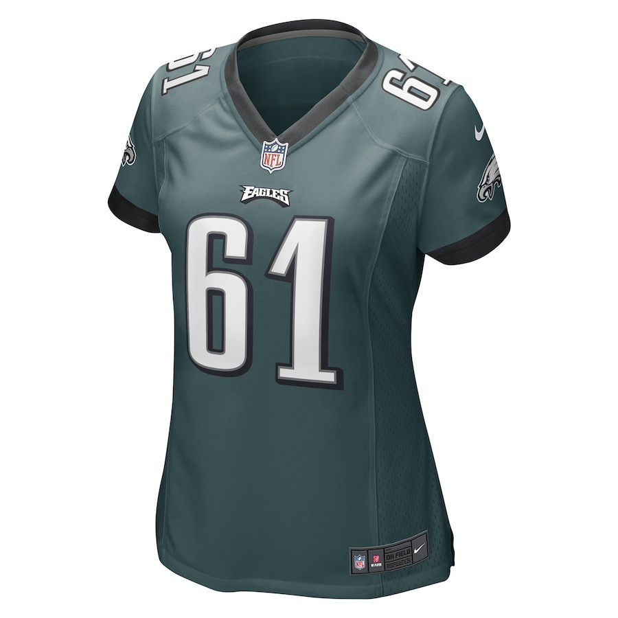 Josh Sills Philadelphia Eagles Women's Game Player Jersey - Midnight Green
