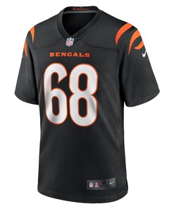 Josh Tupou 68 Cincinnati Bengals Game Player Jersey - Black