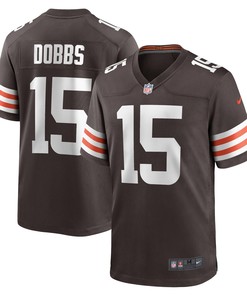 Joshua Dobbs Cleveland Browns Game Jersey - Brown Nfl