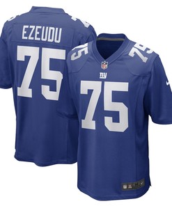 Joshua Ezeudu New York Giants Game Player Jersey - Royal
