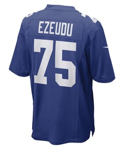 Joshua Ezeudu New York Giants Game Player Jersey - Royal