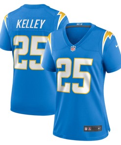 Joshua Kelley 25 Los Angeles Chargers Women's Player Game Jersey - Powder Blue