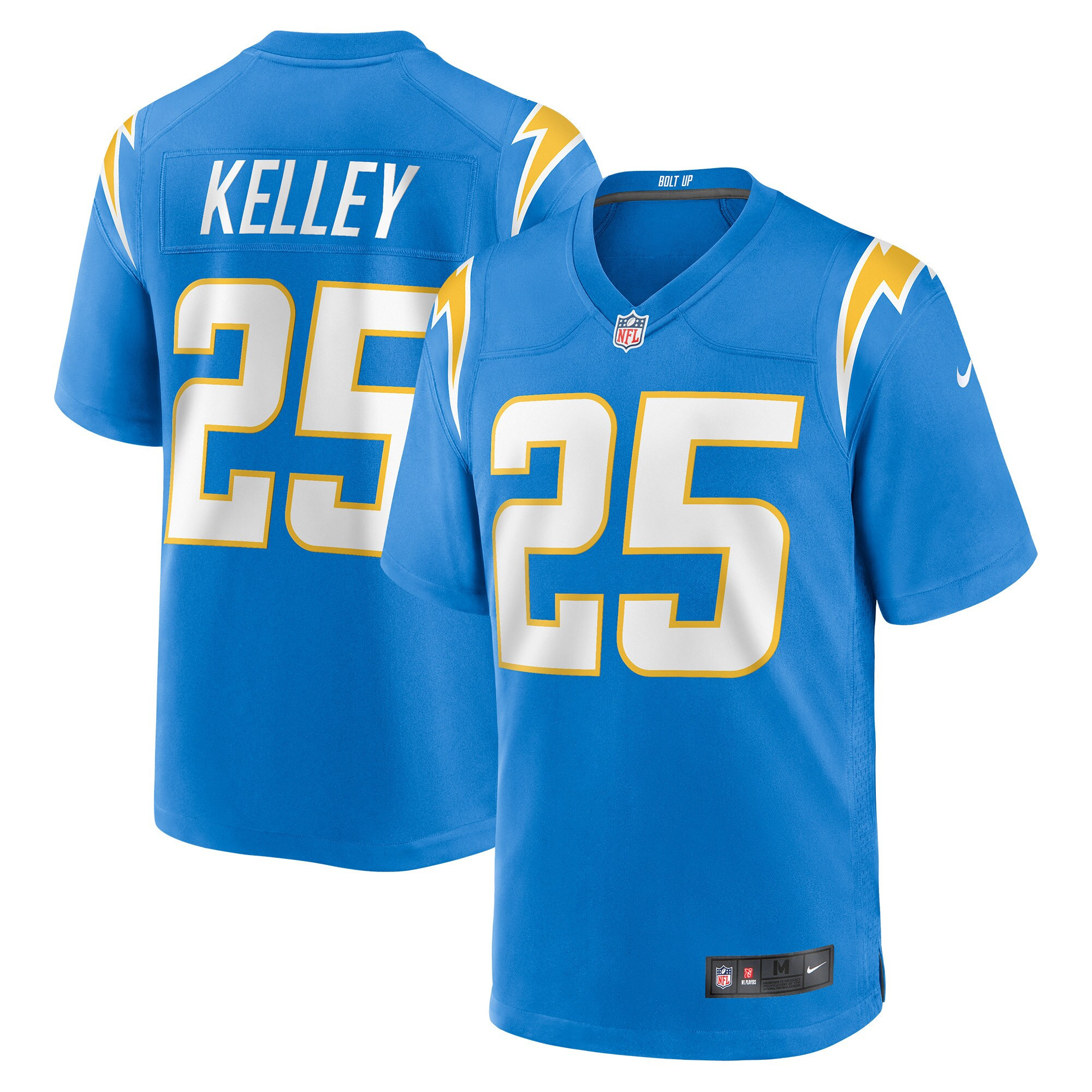 Joshua Kelley Los Angeles Chargers Game Jersey - Powder Blue Nfl