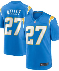 Joshua Kelley Los Angeles Chargers Player Game Jersey - Powder Blue Nfl