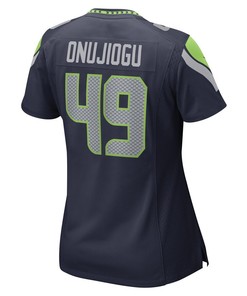 Joshua Onujiogu Seattle Seahawks Women's Game Player Jersey - College Navy