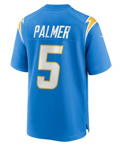 Joshua Palmer 5 Los Angeles Chargers Game Player Jersey - Powder Blue