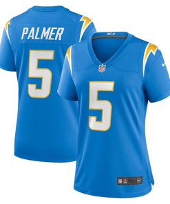 Joshua Palmer 5 Los Angeles Chargers Women's Game Player Jersey - Powder Blue