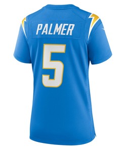 Joshua Palmer 5 Los Angeles Chargers Women's Game Player Jersey - Powder Blue