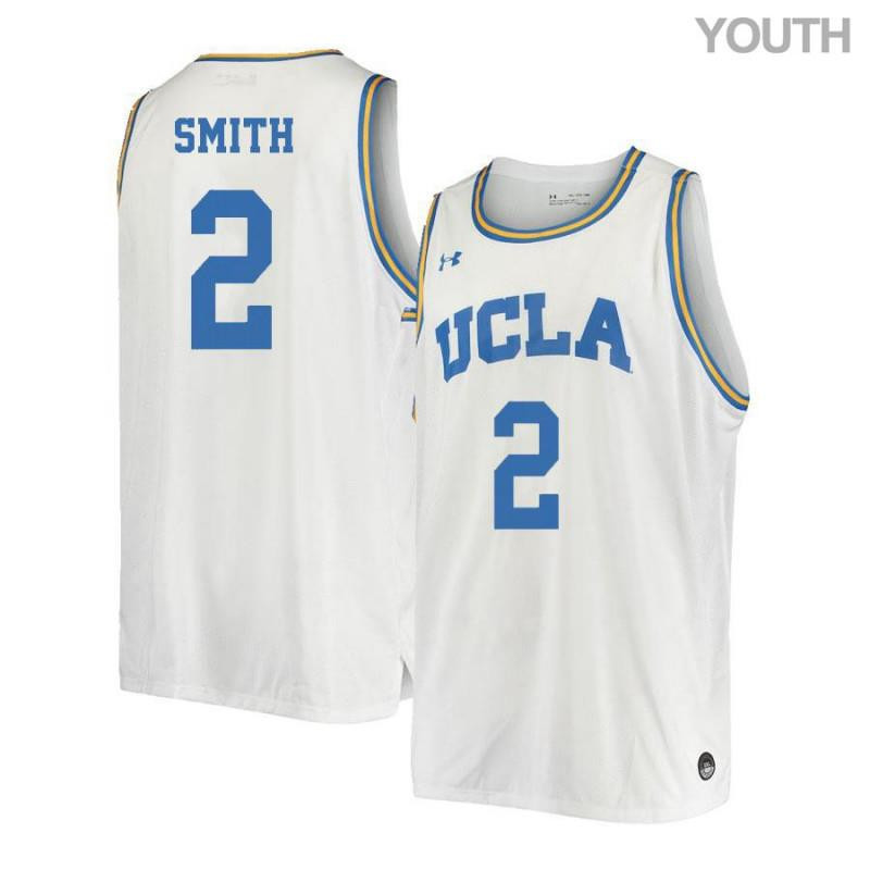 Joshua Smith 2 UCLA Bruins Retro Elite Basketball Youth Jersey - White