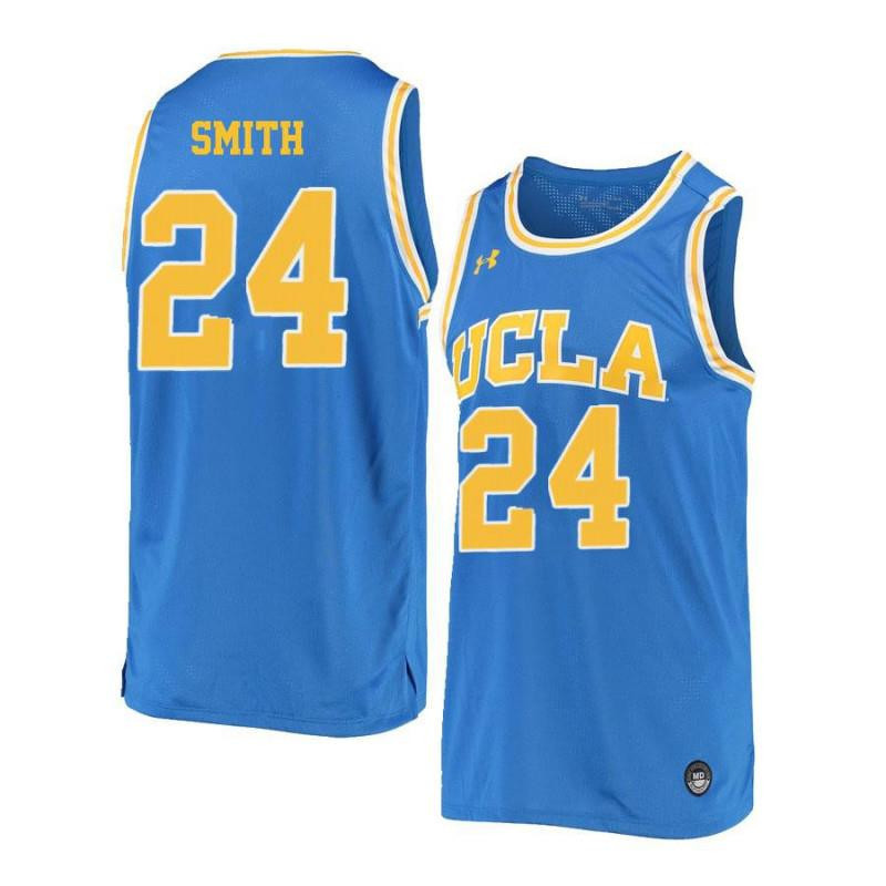 Joshua Smith 24 UCLA Bruins Retro Elite Basketball Men Jersey - Blue