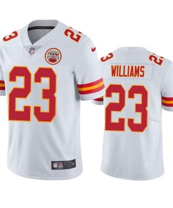 Joshua Williams 23 Kansas City Chiefs White Vapor Limited Jersey