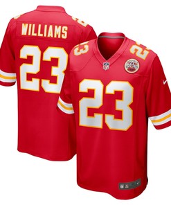 Joshua Williams Kansas City Chiefs Game Player Jersey - Red