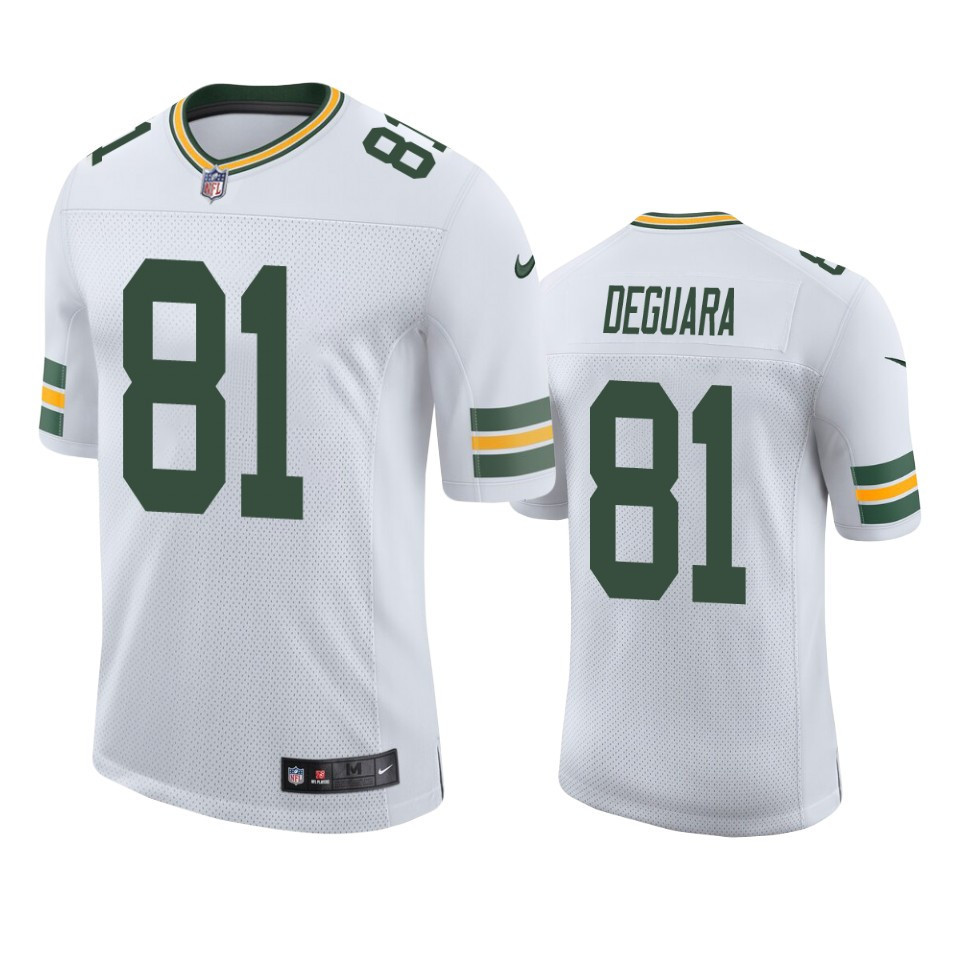 Josiah Deguara 81 Green Bay Packers White Vapor Limited Jersey