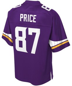 Josiah Price Minnesota Vikings Nfl Pro Line Player Jersey - Purple