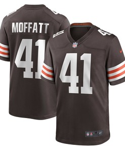 Jovante Moffatt Cleveland Browns Game Player Jersey - Brown Nfl