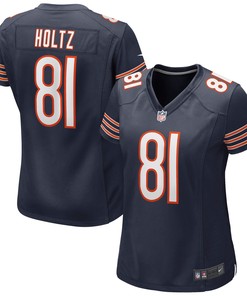 J.p. Holtz Chicago Bears Womens Game Jersey - Navy Nfl
