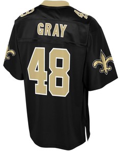 Jt Gray New Orleans Saints Nfl Pro Line Player Jersey - Black