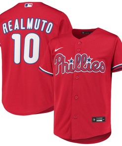 Jt Realmuto Philadelphia Phillies Alternate Replica Player Jersey Red Mlb Ver 1