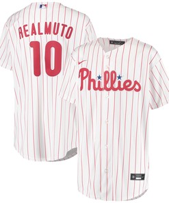 Jt Realmuto Philadelphia Phillies Home Replica Player Jersey White Mlb