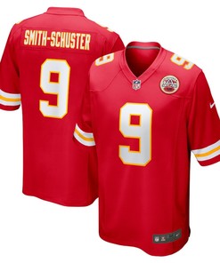 JuJu Smith-Schuster 9 Kansas City Chiefs Game Jersey - Red