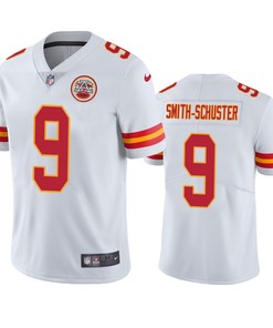JuJu Smith-Schuster 9 Kansas City Chiefs White Vapor Limited Jersey