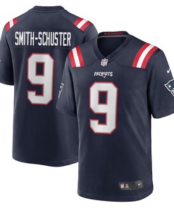 JuJu Smith-Schuster 9 New England Patriots Men Game Jersey - Navy