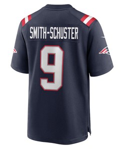 JuJu Smith-Schuster 9 New England Patriots Men Game Jersey - Navy