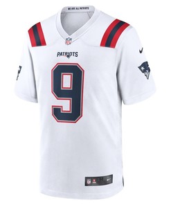 JuJu Smith-Schuster 9 New England Patriots Men Game Jersey - White