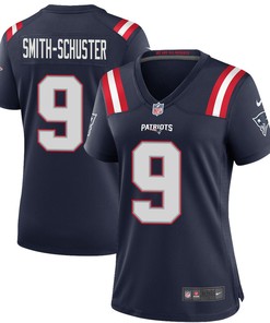 JuJu Smith-Schuster 9 New England Patriots Women Game Jersey - Navy