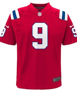 JuJu Smith-Schuster 9 New England Patriots Youth Alternate Game Jersey - Red