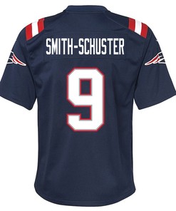 JuJu Smith-Schuster 9 New England Patriots Youth Game Jersey - Navy