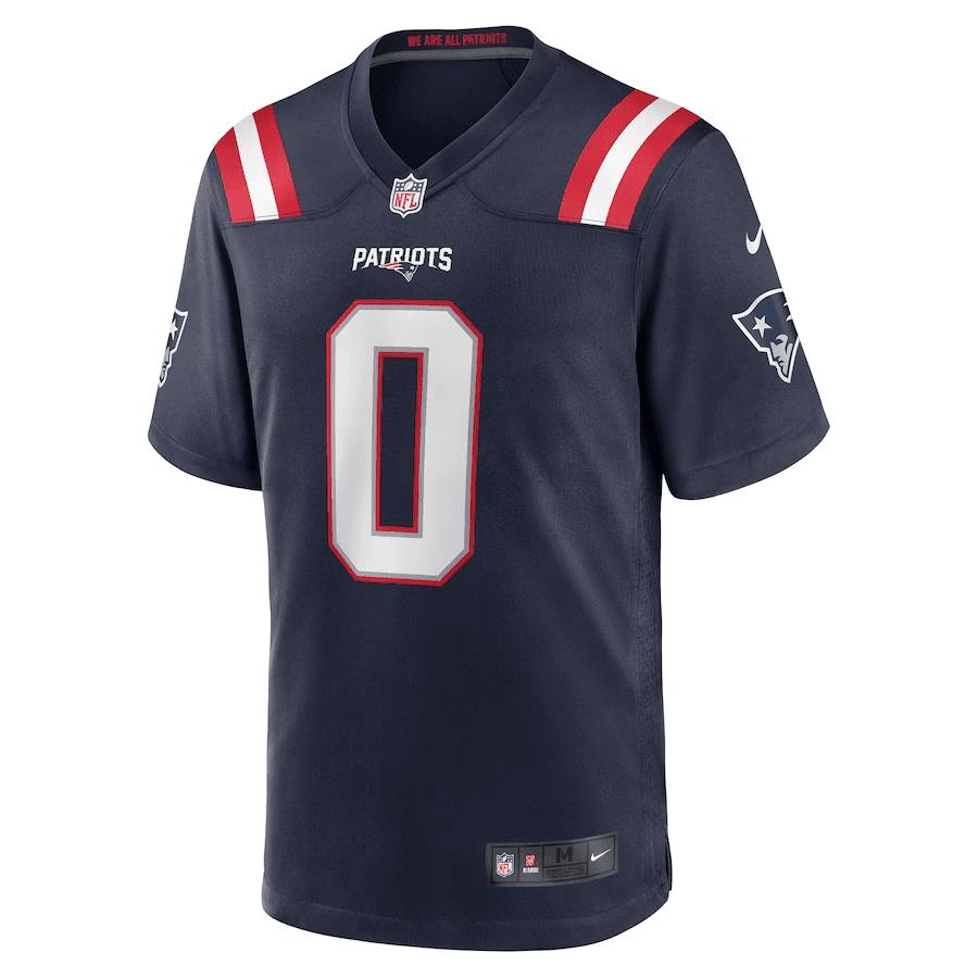 JuJu Smith-Schuster New England Patriots Nike Game Player Jersey - Navy