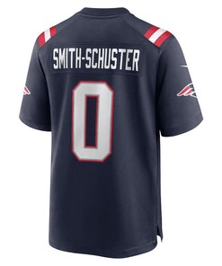 JuJu Smith-Schuster New England Patriots Nike Game Player Jersey - Navy