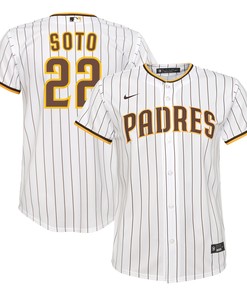 Juan Soto San Diego Padres Home Replica Player Jersey - White Mlb